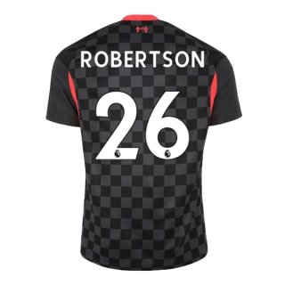 Maglia Liverpool NO.26 Robertson Terza 2020 2021 Nero