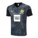 Maglia Formazione Borussia Dortmund 2024 Grigio Nero