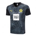 Maglia Formazione Borussia Dortmund 2024 Grigio Nero