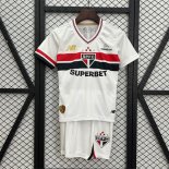 Maglia Sao Paulo Home Bambino 2025 2026 Maglia Sao Paulo Home Bambino 2025 2026