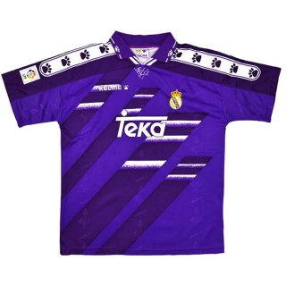 Thailandia Maglia Real Madrid Replica Away Retro 1994 1996 Porpora