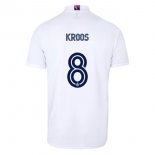 Maglia Real Madrid Home NO.8 Kroos 2020 2021 Bianco