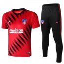 Maglia di Formazione Atletico Madrid Set Completo 2019 2020 Rosso