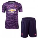 Maglia Manchester United Bambino Portiere 2019 2020 Porpora