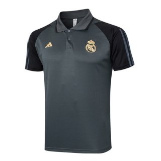 Polo Real Madrid 2024 2025 Grigio