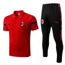 Polo AC Milan Set Completo 2022 2023 Rosso Polo AC Milan Set Completo 2022 2023 Rosso