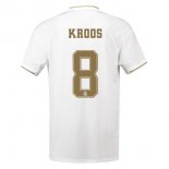 Maglia Real Madrid NO.8 Kroos Home 2019 2020 Bianco