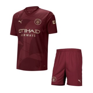 Maglia Manchester City Terza Bambino 2024 2025