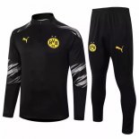 Giacca Borussia Dortmund 2020 2021 Nero Grigio