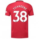 Maglia Manchester United NO.38 Tuanzebe Home 2019 2020 Rosso Maglia Manchester United NO.38 Tuanzebe Home 2019 2020 Rosso