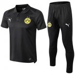 Polo Borussia Dortmund Set Completo 2019 2020 Nero Polo Borussia Dortmund Set Completo 2019 2020 Nero