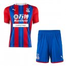 Maglia Crystal Palace MA Home Bambino 2019 2020 Rosso Blu Maglia Crystal Palace MA Home Bambino 2019 2020 Rosso Blu