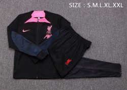 Giacca Liverpool 2023 Nero Rosa Giacca Liverpool 2023 Nero Rosa