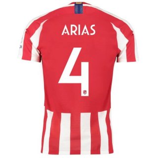 Thailandia Maglia Atletico Madrid NO.4 Arias Home 2019 2020 Rosso