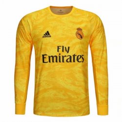 Maglia Real Madrid Home ML Portiere 2019 2020 Giallo Maglia Real Madrid Home ML Portiere 2019 2020 Giallo