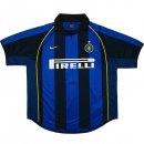 Thailandia Maglia Inter Milan Home Retro 2001 2002 Blu Thailandia Maglia Inter Milan Home Retro 2001 2002 Blu