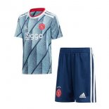 Maglia Ajax Away Bambino 2020 2021 Blu