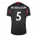Maglia Liverpool NO.5 Wijnaldum Terza 2020 2021 Nero