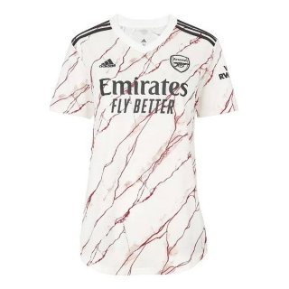 Maglia Arsenal Away Donna 2020 2021 Bianco