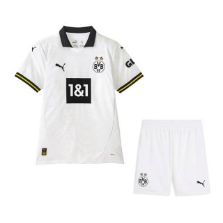 Maglia Borussia Dortmund Weisse Terza Bambino 2024 2025