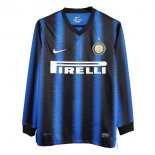 Thailandia Maglia Inter Milan Home ML Retro 2010 2011 Blu Thailandia Maglia Inter Milan Home ML Retro 2010 2011 Blu