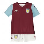 Maglia Aston Villa Home Bambino 2019 2020 Rosso Maglia Aston Villa Home Bambino 2019 2020 Rosso