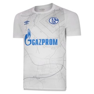 Thailandia Maglia Schalke 04 Away 2020 2021 Bianco