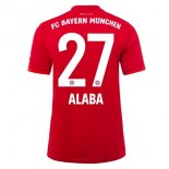 Maglia Bayern Munich NO.27 Alaba Home 2019 2020 Rosso Maglia Bayern Munich NO.27 Alaba Home 2019 2020 Rosso