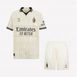 Maglia AC Milan Beige Bambino 2023 2024