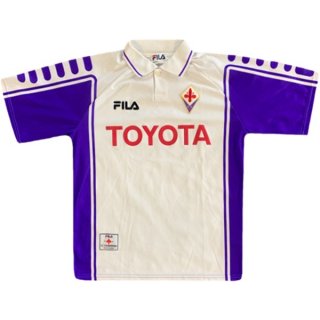 Thailandia Maglia Fiorentina FILA Away Retro 1999 2000 Bianco