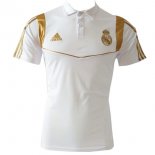 Polo Real Madrid 2019 2020 Bianco Oro Polo Real Madrid 2019 2020 Bianco Oro