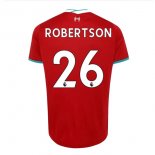 Maglia Liverpool NO.26 Robertson Home 2020 2021 Rosso
