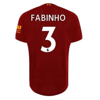 Maglia Liverpool NO.3 Fabinho Home 2019 2020 Rosso