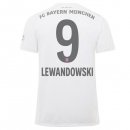 Maglia Bayern Munich NO.9 Lewandowski Away 2019 2020 Bianco Maglia Bayern Munich NO.9 Lewandowski Away 2019 2020 Bianco