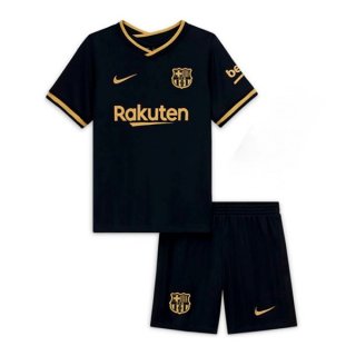 Maglia Barcellona Away Bambino 2020 2021 Nero