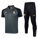Polo Real Madrid Set Completo 2024 2025 Grigio Polo Real Madrid Set Completo 2024 2025 Grigio