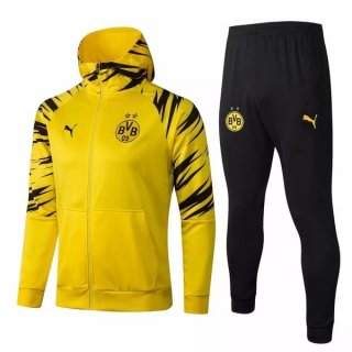 Felpa Cappuccio Borussia Dortmund 2021 2022 Giallo
