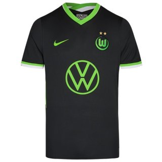 Thailandia Maglia Wolfsburg Away 2020 2021 Verde Navy