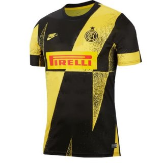Maglia di Formazione Inter Milan 2019 2020 Giallo Nero