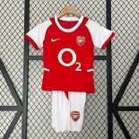 Maglia Arsenal Home Retro Bambino 2002 2004 Maglia Arsenal Home Retro Bambino 2002 2004