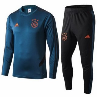 Felpa Ajax 2019 2020 Blu Nero