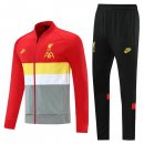 Giacca Liverpool 2021 2022 Rosso Giallo Grigio Giacca Liverpool 2021 2022 Rosso Giallo Grigio