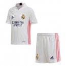 Maglia Real Madrid Home Bambino 2020 2021 Bianco Maglia Real Madrid Home Bambino 2020 2021 Bianco