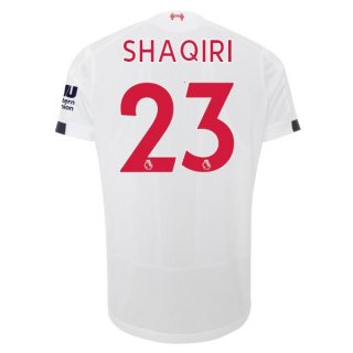 Maglia Liverpool NO.23 Shaqiri Away 2019 2020 Bianco