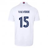 Maglia Real Madrid Home NO.15 Valverde 2020 2021 Bianco