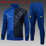 Bambino Giacca Inter Milan 2025 2026 Blu