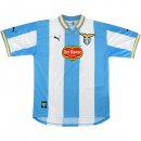 Thailandia Maglia Lazio Home Retro 1999 2000 Blu Bianco Thailandia Maglia Lazio Home Retro 1999 2000 Blu Bianco