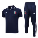 Polo Italia Set Completo 2023 2024 Blu 3