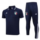 Polo Italia Set Completo 2023 2024 Blu 3