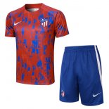 Maglia Formazione Atletico Madrid Set Completo 2024 Rosso Azul Maglia Formazione Atletico Madrid Set Completo 2024 Rosso Azul